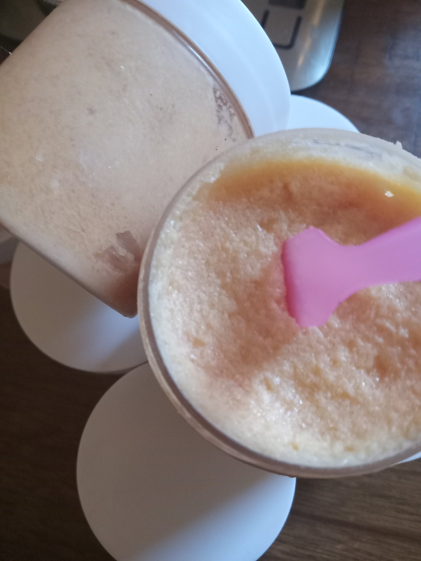 Gold sugar scrub