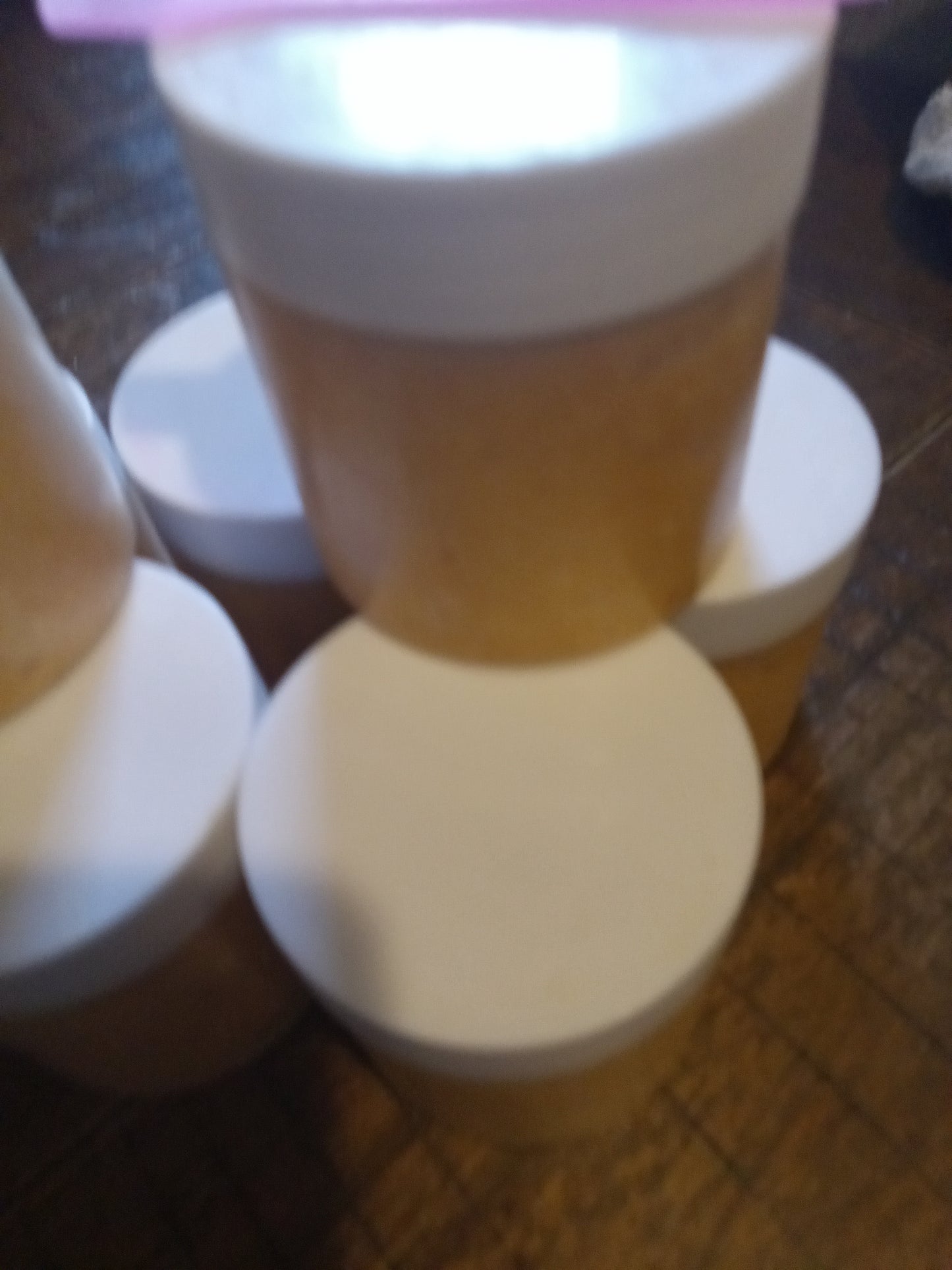 Gold sugar scrub